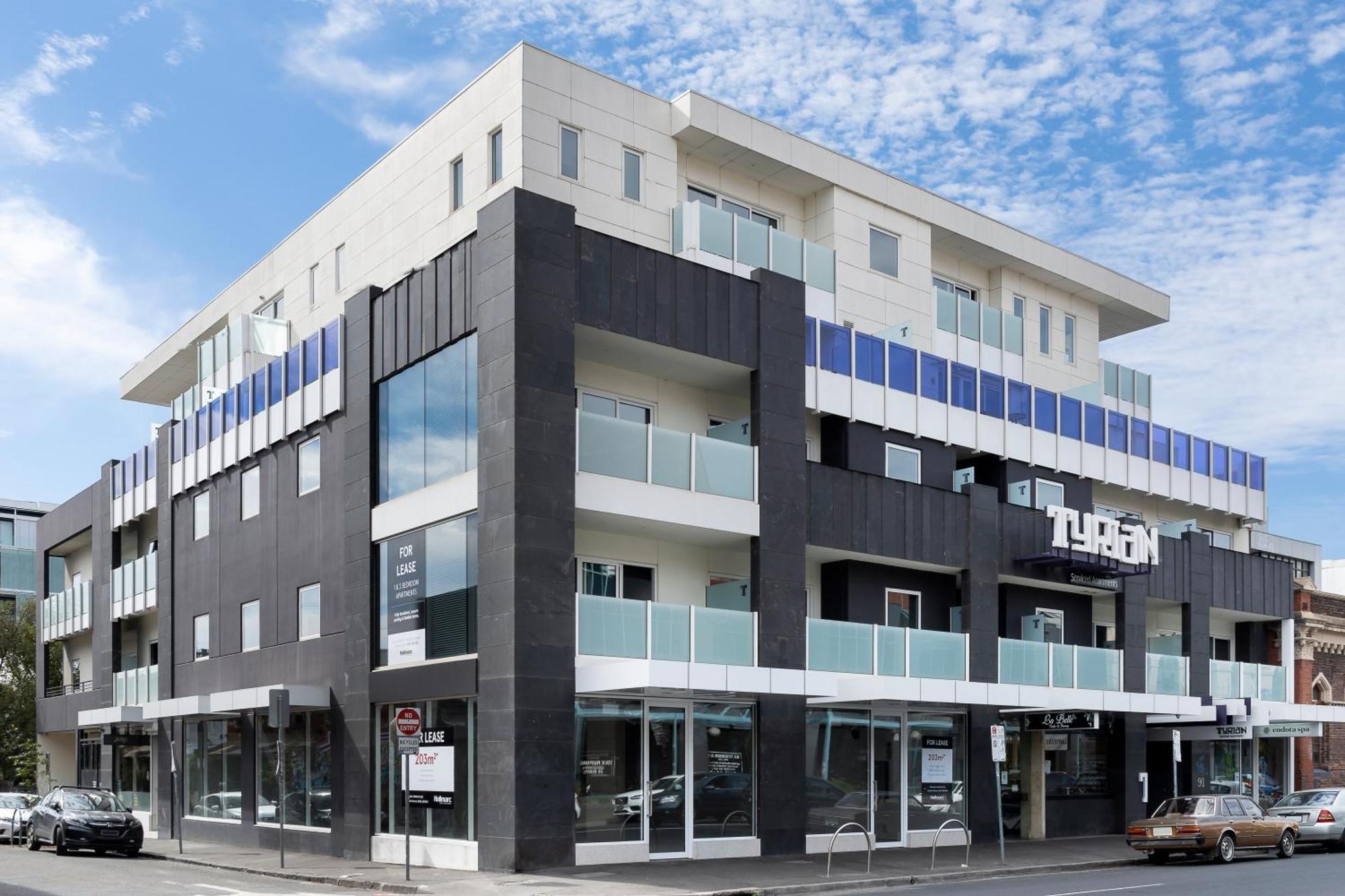 Tyrian Serviced Apartments Fitzroy Melburne Exterior foto